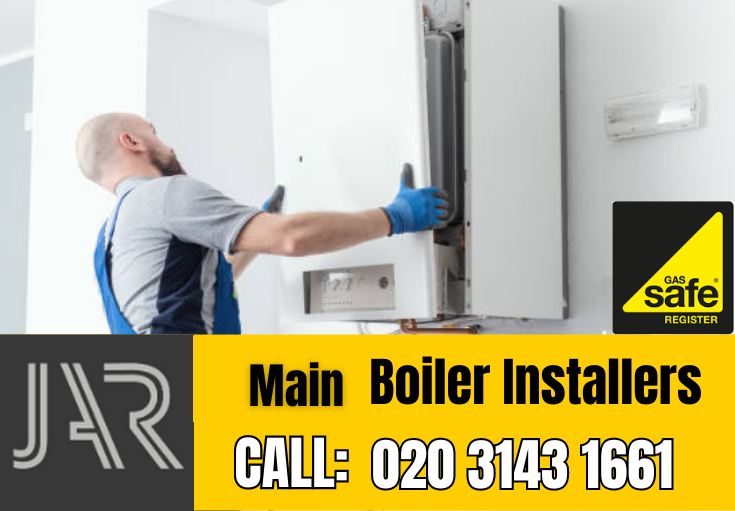 Main boiler installation Maida Vale